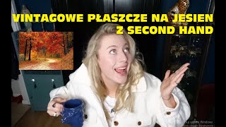 🐻VINTAGOWE PŁASZCZE NA JESIEŃ | HAUL LUMPEKSOWY | OOTD Z SECOND HAND | PLUS SIZE, MIERZYMY