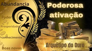 🟡OURO  - Poderosa ativação do arquétipo - abundancia, poder , prosperidade, conhecimento, boas novas