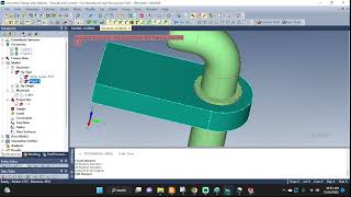 Revolute joint setup in Femap with RBE2 (rigid body elements), and Normal Modes Analysis