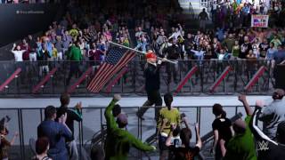 WWE 2K16 Donald Trump Intro/ entry without music and in HD