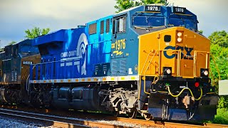 CSX 1976 - Conrail Quality - Leads CSX I026 + NS 101 and 201 - 07-10-24