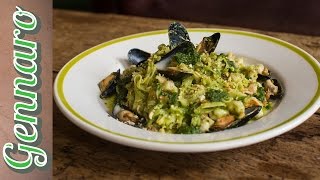 Seafood Pasta & Almond Pesto | Gennaro Contaldo