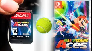 Mario Tennis Aces (Physical) Unboxing *ALSO MY FACE*