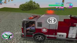 GTA Vice City HD #2 missions fire truck first money