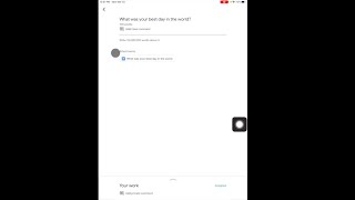 How to turn in your Google Classroom work on an ipad.