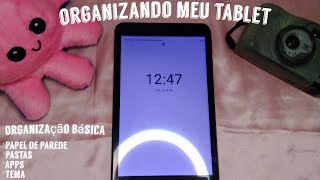 ✨organizando meu tablet✨📲