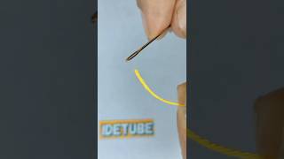 Having Trouble Threading a Needle? You Don't Know This Trick Yet! #lifehacks #tips #tricks