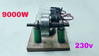 Make Flywheel Elastic Machine Electricity 100% Free Energy Generator 230V 9000W electric copper wire