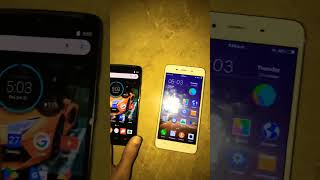 Vivo vs motrola speed test #short