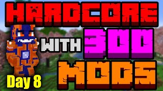 Moded Minecraft Hardcore Day 8 | Better Minecraft Plus Live!