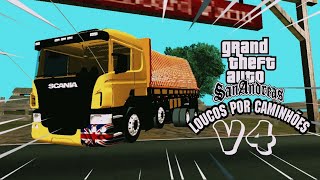 FINALMENTE SAIU GTA LOUCOS POR CAMINHÕES V4 || ESPECIAL DE NATAL||