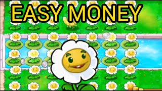 Plants vs zombies: how to get easy money (The last stand)