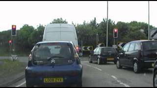 Stevenage to Shefford via Hitchin - speeded up - timelapse