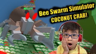 Bee Swarm Simulator Defeat the Coconut Crab and buy the Coconut Canister!