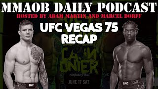 UFC Vegas 75: Vettori vs. Cannonier Recap MMAOB Daily Podcast For June 19th