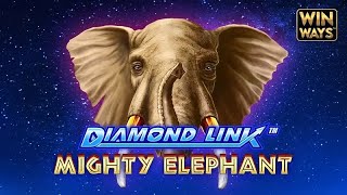 Diamond Link   Mighty Elephant Win Ways slot by Novomatic | Gameplay Trailer