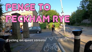 A brilliant quiet way to cycle from Penge to Peckham Rye