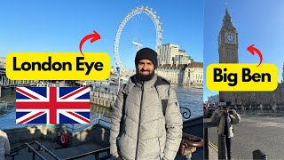 Visiting Big Ben and London Eye in the United Kingdom in 1 Day!