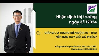 Nhận định thị trường ngày 3/1/2024