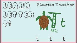 Phonics Letter T Lesson | Read, Write, Sing, Find the letter T t! | Mama T Phonics