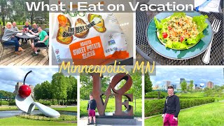 What I Eat - Our Minnesota Vacation: Vineyards, Restaurants and Hotel Room Food.  Starch Solution.