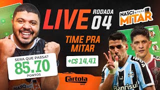 CARTOLA FC 2023 - LIVE RODADA 4 - DICAS RODADA 4