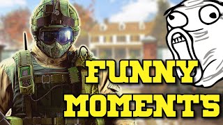 Rainbow Six Siege  Funny moments, INSANE ACE! 1V4