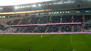 #Bursaspor #Antalyaspor Karşılıklı BURSASPORUM BİZ SENİN RENGİNE AŞIĞIZ