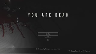 YOU ARE DEAD_ in to  the Raccon Police station RESIDENT EVIL 2