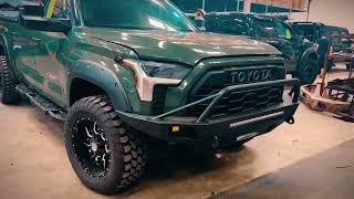 Fender flares for Toyota Tundra 2022. How's it look?#toyotatundra #toyota #tundra2022 #fenderflares