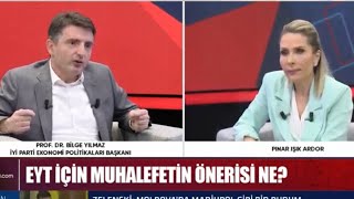 İyi Partli’li Prod.Dr. Bilge Yılmaz’dan EYT açıklaması