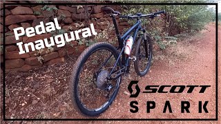 Pedal Inaugural - Scott Spark Full Aro 29 Personalizada