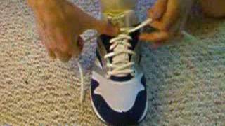 The easiest way to tie your shoes