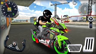 Xtreme Motorbike City Driving Motocross 3D Android Gameplay / Police Race Bike