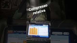 CR teste de compresao relativa no motor