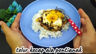 CUMA 1 BAHAN UTAMA NASI TELUR PONTIANAK RASANYA ISTIMEWA | IDE MENU SAHUR  #belajarmasak 13