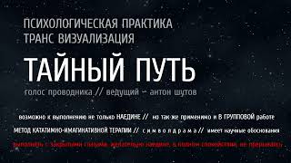 [ ТАЙНЫЙ ПУТЬ ] - транс-визуализация (закрой глаза, слушай и следуй за голосом)