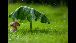 rain in the forest/10 minutes to start your day right. Morning exercise for the mind.