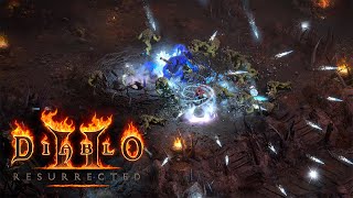 Diablo 2 Resurrected 4K Max Settings Level 98 Cold Sorceress Gameplay