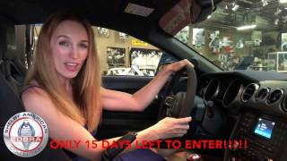 15 Days to Win this Shelby Mustang!