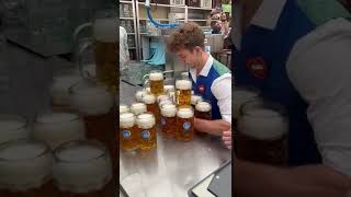 20 Maß.... Oktoberfest 2024 - Kellner HB... #oktoberfest