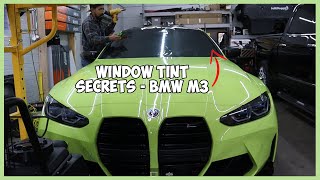 🎨 Art of Window Tint | Cut & Preparation 🚗