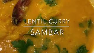 SAMBAR Recipe | Delicious lentil curry