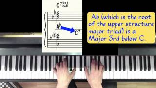 Poly Chords and Shell Voicings applied to Jazz Cadence