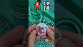 アルファベットの伝承 A + H のボタンピン ⭐ Alphabet Lore A + H In Button Pin