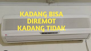 Penyebab AC kadang bisa di remot kadang tidak,,LG