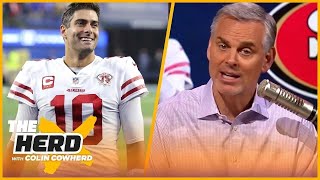 The Herd | 49ers' Jimmy Garoppolo could return for Playoffs | Colin Cowherd reports