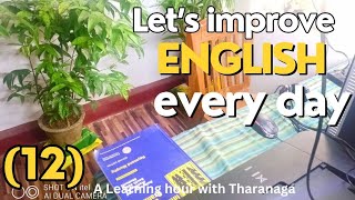 Amazing English grammar learning hour with tharanga | simple present tense with 300 sentences