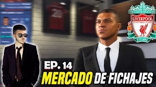 MERCADO DE FICHAJES ¡¡A POR MBAPPÉ!! | FIFA 19 Modo Carrera Liverpool #14