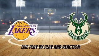 LAKERS vs. BUCKS LIVE